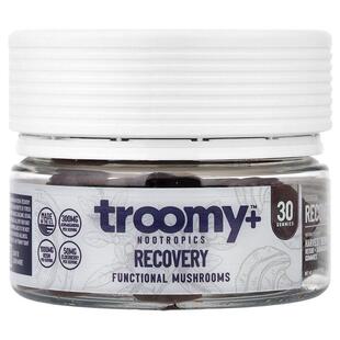 Troomy Nootropics,Recovery, Functional Mushrooms Gummies, Ha