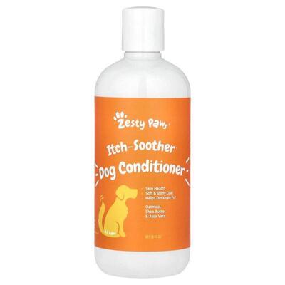 Zesty Paws,Itch-Soother Dog Conditioner, All Ages , 16 fl oz