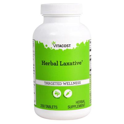 Vitacost,Herbal Laxative†, 250 Tablets