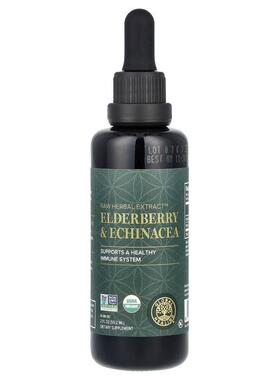 Global Healing,Raw Herbal Extract, Elderberry &amp; Echi
