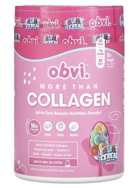 Obvi,More Than Collagen, All-In-One Beauty Nutrition Powder,