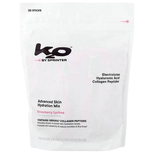 k2o by sprinter,Advanced Skin Hydration Mix, Strawberry Lych