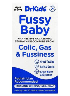 DrKids,Fussy Baby, Ages 0-1 Yrs, 3.4 fl oz (100 ml)