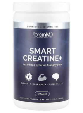 BrainMD,智能肌酸+，原味，12.35 盎司（350 克）