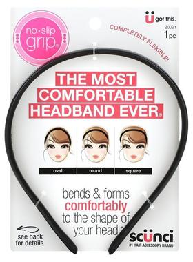 Scunci防滑可弯曲发箍1枚