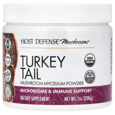 Fungi Perfecti 主体防御,Turkey Tail, Mushroom Mycelium Powde