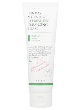 Axis-Y,Sunday Morning Refreshing Cleansing Foam, 4.05 fl oz