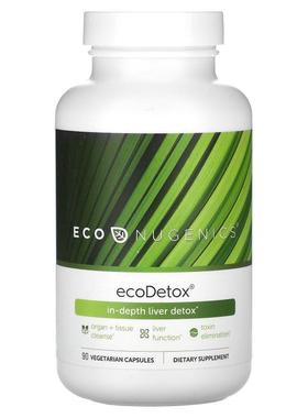 Econugenics,EcoDetox, 90 Vegetarian Capsules
