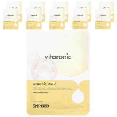 SNP Vitaronic 安瓿美容面膜呵护肌肤柔软明亮补水保湿紧致光滑