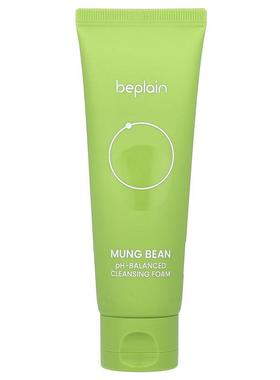 Beplain,Mung Bean, pH Balanced Cleansing Foam , 2.7 fl oz (8
