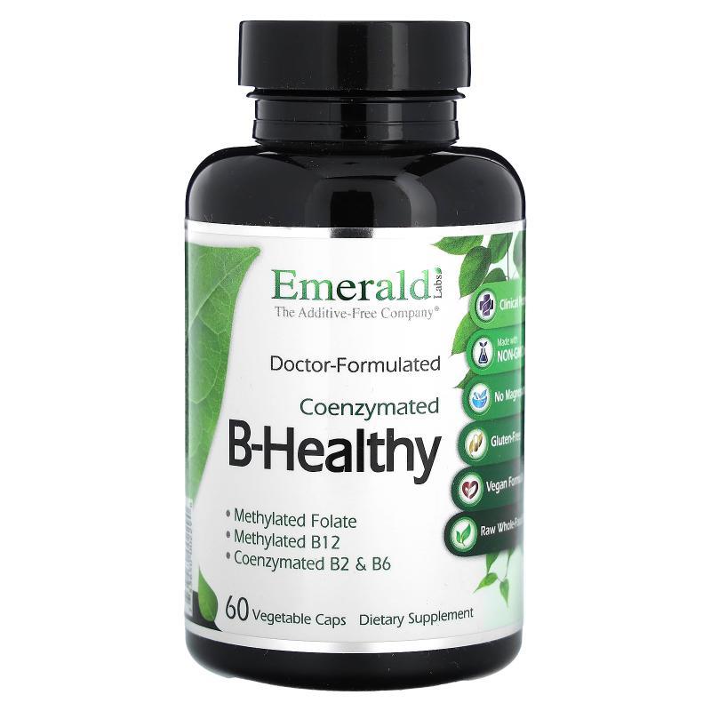 Emerald Laboratories,B-Healthy，60 粒素食胶囊