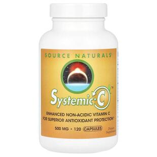 源美,Systemic C™,1000 毫克,120 粒胶囊(每粒胶囊 500 毫克)