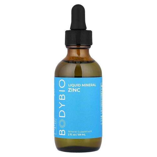 BodyBio,Liquid Mineral Zinc, 2 fl oz (59 ml)