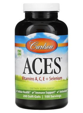 Carlson,ACES，200 粒软凝胶