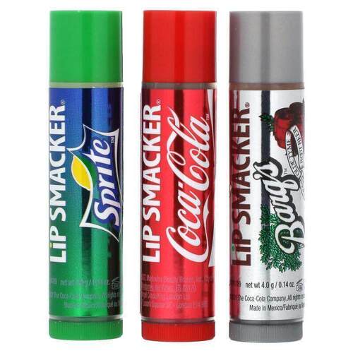 Lip Smacker,Coca Cola, Lip Balm, Trio Pack