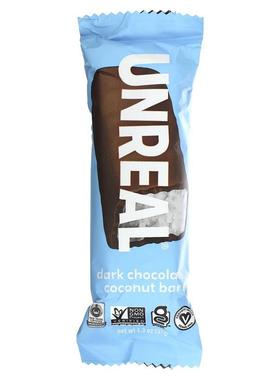 Unreal,Dark Chocolate Coconut Bars, 4.2 oz (120 g)