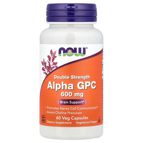 NOW Foods/诺奥α-甘油磷酸胆碱（Alpha GPC）α-GPC差旅两相宜