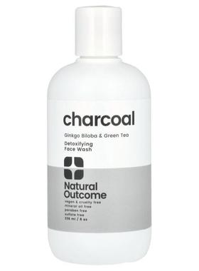Natural Outcome,Charcoal, Detoxifying Face Wash,