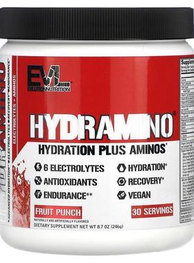 EVL,HydrAmino，水果混合饮品，8.7 盎司（246 克）