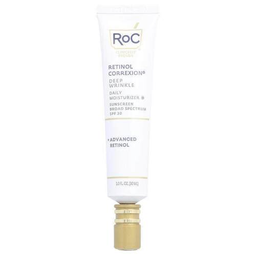 洛克,视黄醇多效，深皱纹日常保湿霜，SPF 30，30毫升