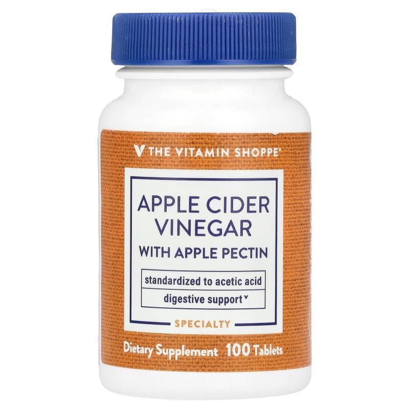 The Vitamin Shoppe,Apple Cider Vinegar With Apple Pectin, 10