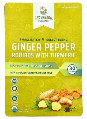 Cederberg Tea Co,Ginger Pepper Rooibos with Turmeric