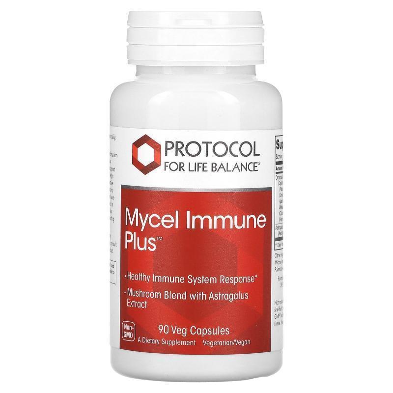 Protocol for Life Balance,Mycel Immune Plus，90 粒素食胶囊