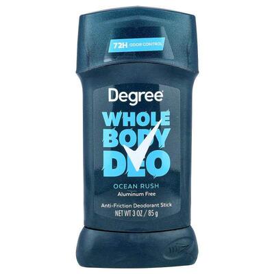 Degree,Anti-Friction Deodorant Stick, Whole Body, Ocean Rush