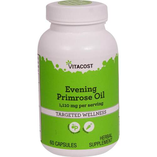 Vitacost,Evening Primrose Oil, 1110 mg per serving, 60 Capsu