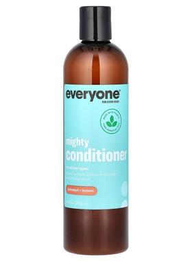 Everyone,Mighty Conditioner, For All Hair Types, Coconut + L