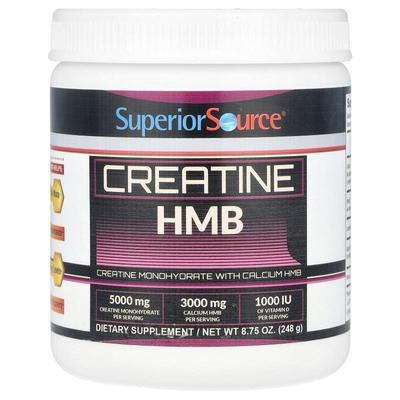 Superior Source,Creatine HMB, 8.75 oz (248 g)
