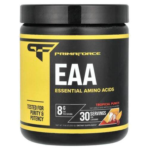Primaforce,EAA, Essential Amino Acids, Tropical Punch