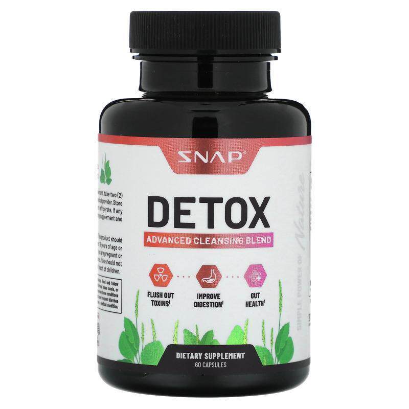 Snap SupplementsDetox Advanced Cleansing Blend消化系统健康肠