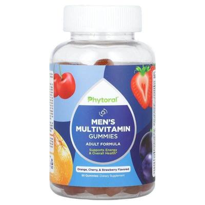 Phytoral,Men's Multivitamin Gummies, Orange, Cherry