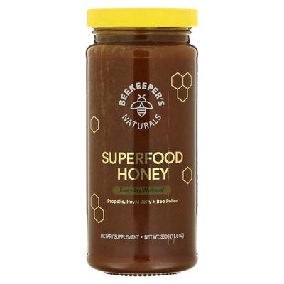 Beekeeper's Naturals,SuperFood 蜂蜜，4.4 盎司（125 克）
