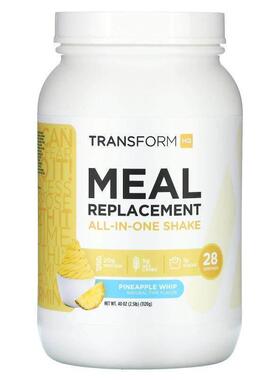 TransformHQ,Meal Replacement, All-in-One Shake
