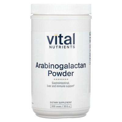 Vital Nutrients,Arabinogalactan Powder, 10.6 oz (300 g)