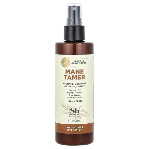 Soapbox,Mane Tamer, Leave-In Conditioner, 8 fl oz (236 ml)