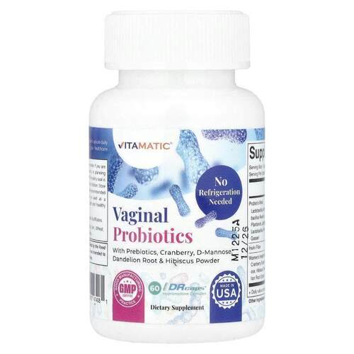 Vitamatic,女性私密部位益生菌DRcaps® 羟丙基甲基纤维素胶囊