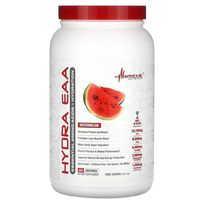 Metabolic Nutrition,Hydra EAA, Fruit Punch , 35.2 oz (1,000