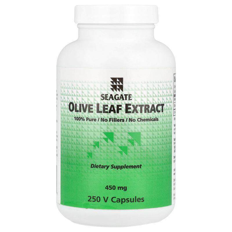 Seagate,橄榄叶提取物，450 毫克，250 粒素食胶囊