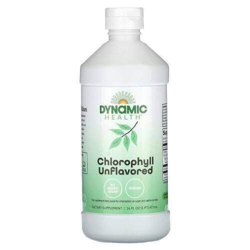 Dynamic Health,Chlorophyll, Peppermint, 16 fl oz (473 ml)