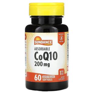 200 Softgel Sundance CoQ10 Quick Release Absorbable