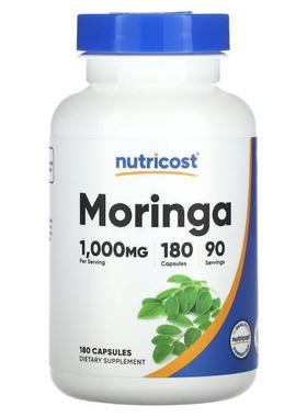 Nutricost,Moringa, 500 mg, 180 Capsules