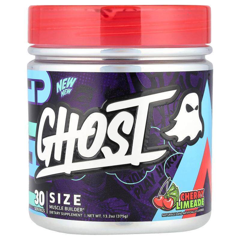 Ghost,大小，增肌剂，樱桃柠檬水味，13.2 盎司（375 克）