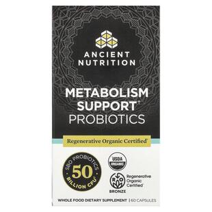 Dr. Axe / Ancient Nutrition,Metabolism Support Probiotics, 6