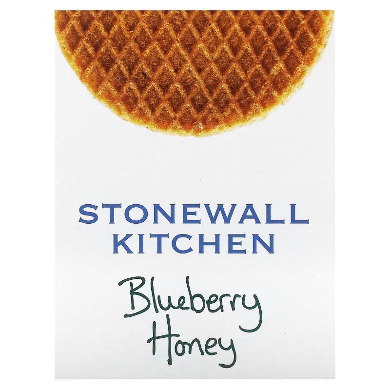 Stonewall Kitchen,Waffle Cookie, Blueberry Honey, 8 Dutch Wa