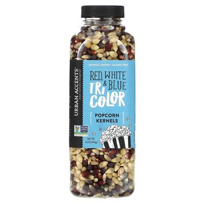 Urban Accents,爆米花仁，红、白、蓝三色，16 盎司（454 克）