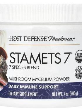 Fungi Perfecti 主体防御,Host Defense Mushrooms, STAMETS 7, 7