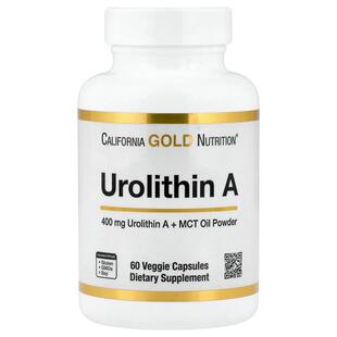 Urolithin Powder Gold Oil Nutrition MCT California with